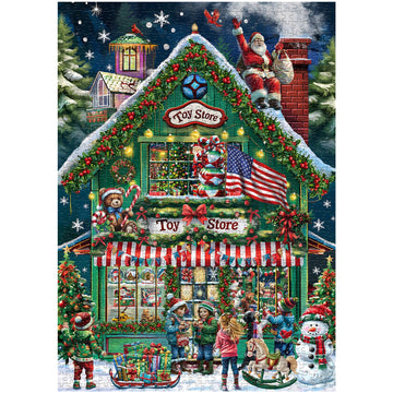 Tienda de Navidad Rompecabezas Puzzle 1000 piezas